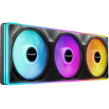 be quiet! Light Wings Pro IO 360mm, Sag fan Sort