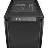 be quiet! PURE BASE 501 Black Midi Tower Sort, Towerkabinet Sort, Midi Tower, PC, Sort, ATX, micro ATX, Mini-ITX, Acrylonitrilbutadienstyren, Stål, 17,8 cm