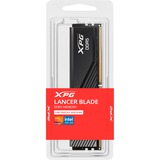 ADATA LANCER BLADE hukommelsesmodul 16 GB 1 x 16 GB DDR5 Fejlkorrigerende kode Sort, 16 GB, 1 x 16 GB, DDR5, 5600 MHz, 288-pin DIMM