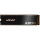 ADATA LEGEND 900 1 TB, Solid state-drev Sort/Guld
