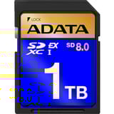 ADATA Premier Extreme SDXC SD8.0 1 TB, Hukommelseskort Sort