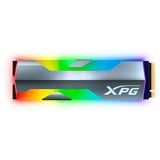 ADATA SPECTRIX S20G 500 GB M.2 PCI Express 3.0 NVMe 3D NAND, Solid state-drev aluminium, 500 GB, M.2, 2500 MB/s