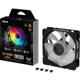 ASUS TUF GAMING TR120 ARGB, Sag fan Sort/gennemsigtig