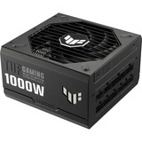 ASUS TUF Gaming 1000W Gold, PC strømforsyning Sort