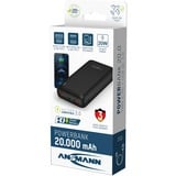 Ansmann Powerbank 20000mAh PB320PD, Power Bank Sort
