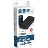 Ansmann Powerbank 20000mAh PB320PD, Power Bank Sort