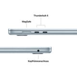 Apple MacBook Air (15") 2025, Notebook Lyseblå