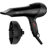 Braun HD785 hårtørrer 2000 W Sort Sort, 70 °C, Sort, Monokromatisk, Hængende løkke, Knapper, Slider, 2000 W