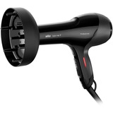 Braun HD785 hårtørrer 2000 W Sort Sort, 70 °C, Sort, Monokromatisk, Hængende løkke, Knapper, Slider, 2000 W