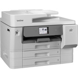 Brother Brother MFC-J6977DW, Multifunktionsprinter grå, Inkjet, Farveudskrivning, 1200 x 4800 dpi, A3, Direkte udskrivning, Hvid, Grå
