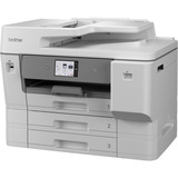 Brother Brother MFC-J6977DW, Multifunktionsprinter grå, Inkjet, Farveudskrivning, 1200 x 4800 dpi, A3, Direkte udskrivning, Hvid, Grå