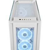 Corsair 5000X RGB QL Edition Midi Tower Hvid, Towerkabinet Hvid, Midi Tower, PC, Hvid, ATX, Spil, Flere