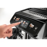 DeLonghi 0132217070, Kaffe/Espresso Automat Sølv/Sort