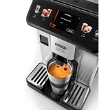 DeLonghi 0132217070, Kaffe/Espresso Automat Sølv/Sort