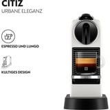 DeLonghi Citiz EN167.W, Hvid, Kapsel maskine Hvid, Hvid, Espressomaskine, 1 L, Kaffekapsel, 1260 W, Hvid