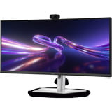 Dell Pro P3426WEV USB-C Webcam Monitor, LED-skærm Sort/Sølv