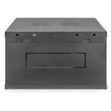 Digitus DN-19 07U-6/6-EC-SW stativ 7U Vægmonteret stativ Sort, IT kabinet Sort, Vægmonteret stativ, 7U, 60 kg, Nøglelås, 24 kg, Sort
