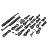 Digitus Modulær HD LCD KVM-konsol med 17" TFT 16-port HDMI, KVM-switchen Sort