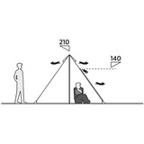 Easy Camp Otra Tipi 120482, Telt Brown