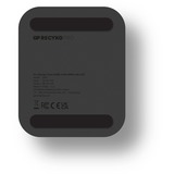 GP Batteries USB batterioplader RECYKO PRO P461, 4 opladningspladser, inkl. dockingstation D461 grå