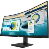 HP P34hc G4 WQHD USB-C Curved Monitor, LED-skærm Sort, 86,4 cm (34"), 3440 x 1440 pixel, Wide Quad HD, LCD, 5 ms, Sort