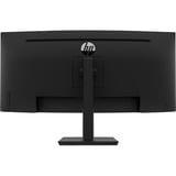 HP P34hc G4 WQHD USB-C Curved Monitor, LED-skærm Sort, 86,4 cm (34"), 3440 x 1440 pixel, Wide Quad HD, LCD, 5 ms, Sort