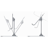 Inter-Tech Mobiltelefon- og tabletholder MTS-200, Mount Titanium/grå