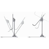 Inter-Tech Mount Titanium/grå