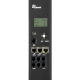 Inter-Tech PDU SA-1632WN, 32A, Strømskinne Sort