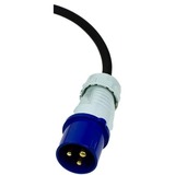 Inter-Tech PDU SA-1632WN, 32A, Strømskinne Sort