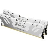 Kingston FURY FURY 32 GB 7600 MT/s DDR5 CL38 DIMM (sæt med 2) Renegade, hvid XMP, Hukommelse Hvid, hvid XMP, 32 GB, 2 x 16 GB, DDR5, 288-pin DIMM