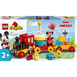 LEGO DUPLO Disney ǀ Mickey & Minnies fødselsdagstog, Bygge legetøj Byggesæt, 2 År, Plast, 22 stk, 424 g