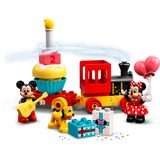 LEGO DUPLO Disney ǀ Mickey & Minnies fødselsdagstog, Bygge legetøj Byggesæt, 2 År, Plast, 22 stk, 424 g