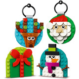 LEGO Julepynt Byggeklodser, Bygge legetøj Byggesæt, 6 År, Plast, 153 stk, 185 g
