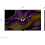 LG OLED-TV Sølv/Sort