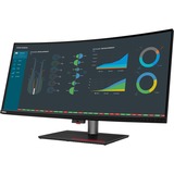 Lenovo ThinkVision P40w-20 100,8 cm (39.7") 5120 x 2160 pixel 5K Ultra HD LED Sort, LED-skærm Sort, 100,8 cm (39.7"), 5120 x 2160 pixel, 5K Ultra HD, LED, 6 ms, Sort