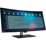 Lenovo ThinkVision P40w-20 computerskærm 100,8 cm (39.7") 5120 x 2160 pixel 5K Ultra HD LED Sort, LED-skærm Sort, 100,8 cm (39.7"), 5120 x 2160 pixel, 5K Ultra HD, LED, 6 ms, Sort