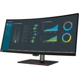 Lenovo ThinkVision P40w-20 computerskærm 100,8 cm (39.7") 5120 x 2160 pixel 5K Ultra HD LED Sort, LED-skærm Sort, 100,8 cm (39.7"), 5120 x 2160 pixel, 5K Ultra HD, LED, 6 ms, Sort