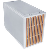 Lian Li G99.B4W-WD.00, Towerkabinet Hvid/træ
