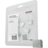 Lindy 40461 portblokering USB Type-A Grøn Acrylonitrilbutadienstyren 10 stk, Beskyttelse mod tyveri Grøn, Portblokering, USB Type-A, Grøn, Acrylonitrilbutadienstyren, 10 stk, Polybag