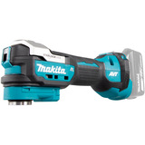 Makita Batteridrevet multifunktionsværktøj DTM52ZJX2, 18 volt + 33 dele tilbehør, Multi-funktion værktøj Blå/Sort