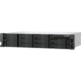 QNAP TS-855EU-RP NAS Stativ (2U) Intel Atom® C5125 8 GB DDR4 0 TB QuTS hero Sort NAS, Stativ (2U), Intel Atom®, C5125, 8 GB, DDR4