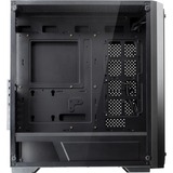 RAIJINTEK PONOS TG4 Desktop Sort, Towerkabinet Sort, Desktop, PC, Sort, ATX, EATX, EEB, micro ATX, Mini-ATX, SPCC, Spil