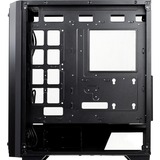 RAIJINTEK PONOS TG4 Desktop Sort, Towerkabinet Sort, Desktop, PC, Sort, ATX, EATX, EEB, micro ATX, Mini-ATX, SPCC, Spil