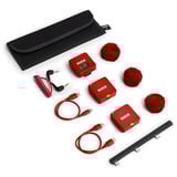 Rode Microphones Wireless GO (Gen 3), Mikrofon mørk rød