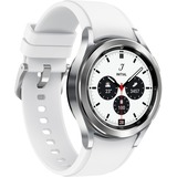 SAMSUNG Galaxy Watch4 Classic 3,05 cm (1.2") 42 mm SAMOLED 4G Sølv GPS (satellit), SmartWatch Sølv, 3,05 cm (1.2"), SAMOLED, Berøringsskærm, 16 GB, GPS (satellit), 46,5 g