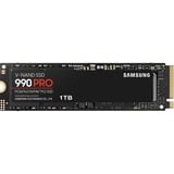 Samsung 990 PRO 1 TB M.2 PCI Express 4.0 NVMe V-NAND MLC, Solid state-drev 1 TB, M.2, 7450 MB/s
