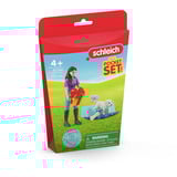 Schleich HORSE CLUB 42744 legetøjssæt, Spil bygning Dyr, 5 År, Flerfarvet