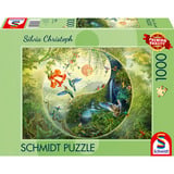 Schmidt Spiele Silvia Christoph: Yin & Yang i Kolibrier-skoven, Puslespil 