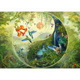 Schmidt Spiele Silvia Christoph: Yin & Yang i Kolibrier-skoven, Puslespil 